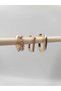 Vip Gold Plated Luna Set of 3 Earrings