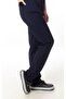Navy Blue Premium Fabric Lycra Surgical Doctor Nurse Uniform Single Bottom - 5
