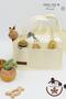 Felt Mother Baby Care Bag, Newborn Changing Organizer, Portable Organizer, Beige