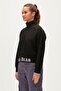 ZOE HALF-ZIP SWEATSHIRT سترة نسائية باللون الأزرق الداكن - 4