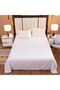 Ranforce Single/Double White Flat Sheet (Quality and TIGHT WOVEN FOR HOTELS) - 3