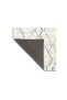 Gray Diamond Patterned Woven Base Carpet and Washable Carpet Miravip10174 - 5