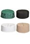 Takke, Embroidered Takke, Foldable Takke, Topbaş Takke, Black Takke, (T134) - 4