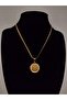 Italian Chain P Letter Necklace Gold Color - 2