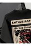 Unisex Black Street Smart Short Sleeve 100% Cotton T-Shirt - 3