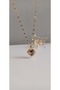 Steel Necklace Women Ocean Heart Detail 316L Unbreakable Colorless Design Necklace 45 cm Anti Allergic - 3