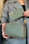 Vegan Leather Premium Product Multi-Compartment Women's Shoulder Bag Gb-4023 - 3