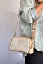 S4 Medium Size Daily 5 Compartment Crossbody Women's Shoulder Bag 2053 cream combination - 4