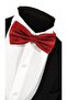 Red Color Dobby Bow Tie