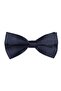 Navy Blue Color Plain Bow Tie