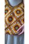 HAND KNITTED BAG / MOTIFED BAG / KNITTED BAG / WOMEN'S BAG / SHOULDER BAG - 5