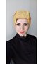 شال نسائي مطرز بنمط الخردل ذو وجهين - 3