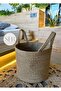 Jute Basket, Basket with Handles, Dirty Basket, Laundry Basket, Toy Basket, Gift Home Item, Basket - 3