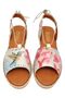 Women's Vegan Leather Pink Lace-up Sandals - Spread Your Wings Design