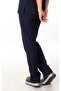 Navy Blue Premium Fabric Lycra Surgical Doctor Nurse Uniform Single Bottom - 4