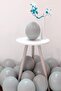 Macaron Balloon Gray Color Matte Pastel Balloon 50 Liters