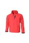 Erkek Kırmızı Outdoor Kapüşonlu Softshell Ceket