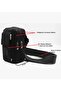 Women's Black Minimal Back And Chest BodyBag - 3