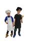 Children's Kitchen Apron with Hat Set of 2 - 2