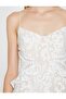 Lace Detailed Dress Evening Dress - 5