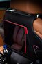 Car Interior Organizer Seat Back Storage Organizer Leather Black - Premium - 2