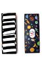 White Striped Sports Socks Set Custom Design Socks Box - 3