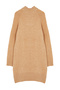 Beige Mini Length Knitwear Wool Dress Twoaw25El00017 - 7