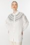 White Stone Detailed Tunic - 2