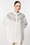White Stone Detailed Tunic - 3