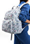 Eba-8861 Klinkır School Bag Backpack Daily Trip Sports Travel Vacation Multi-Compartment Laptop Compartment Whi̇ - 2