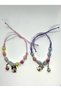 Kawaii Sanrio - Kuromi & Melody Beaded Couple Rope Bracelet - 2