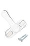 Pvc Door Window Pimapen Child Safety Lock Burglar Safety Latch Metal 5 Pieces - 2