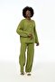 Women's Stone-Embellished Linen Crewneck Shirt - 4