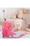 Children's Kindergarten Nursery Drawer Bag 2 Compartments Backpack with Water Bottle Daily Use Printed Preschool Bag - 3