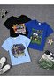 Boy - 3 Pack ''Monster Truck'' Printed T-Shirt