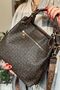 Women's Braided 4 Compartment Shoulder Bag and Handbag 2180-glb - 5