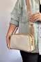 S4 Medium Size Daily 5 Compartment Crossbody Women's Shoulder Bag 2053 cream combination - 2