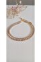Steel Bracelet Waterway Baguette Stone 316L Unbreakable Color Throwable 16 cm Anti Allergic - 3