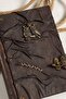 Handmade Genuine Leather Daily Scrapbook Shamua Paper Owl