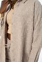 WOMEN'S EMBOSSED GEOMETRIC PATTERNED OVERSIZE SHIRT - 2