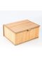 Natural Bamboo Decorative Organizer Basket - m 25X19X12 cm
