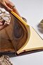 Handmade Genuine Leather Daily Scrapbook Shamua Paper Owl - 3
