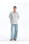 LCW Striped Long Sleeve Oversize Women's Shirt - 2