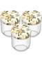 Set of 6 Patterned Small Jam Jars - 4