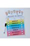 Tooth Brushing Chart, English