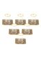 Leopard Pattern Square Tea Set New - 3