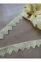 Yellow Color Guipure 8.5 Mt Baby Cover Bedding Set - 2