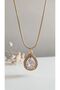 Steel necklace women's necklace baguette stone pandora necklace 316l steel guaranteed not to fade anti-allergic 45 cm - 4