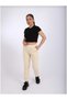 THREE THREAD (SHARDONED) INNER WITH COTTON WINTER WITH WAIST AND LAPE WITH POCKET BEIGE TRACKSUIT