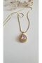 Steel necklace women's necklace baguette stone pandora necklace 316l steel guaranteed not to fade anti-allergic 45 cm